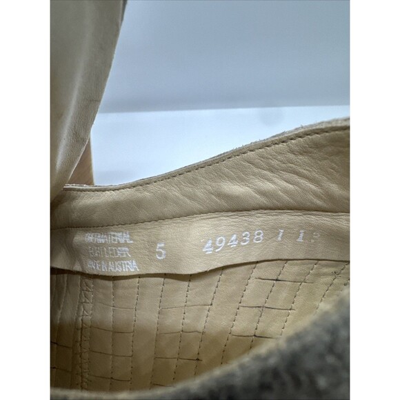 Paul Green Cayenne Peep Toe Bootie Boot Silver Heeled Zip UK 5 / US 7.5 - Picture 5 of 9